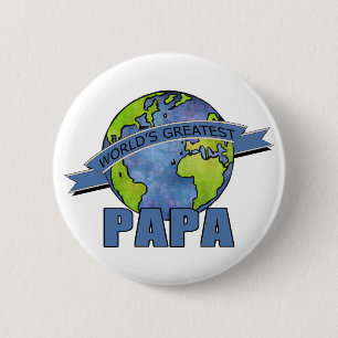 Werelds Beste Papa Ronde Button 5,7 Cm