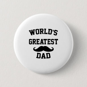 Werelds beste papa ronde button 5,7 cm