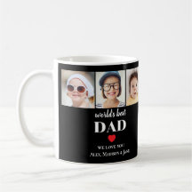 Werelds Beste Papa We houden van jou 3 Kinderen Fo