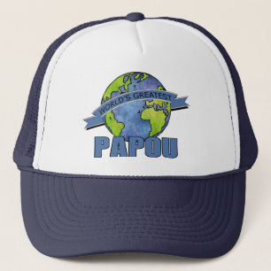 Werelds Beste Papou Trucker Pet