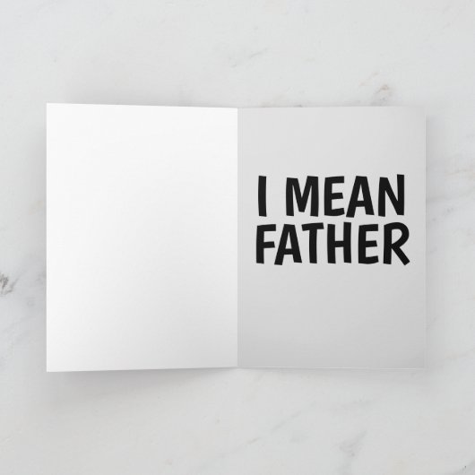 WERELDS BESTE SCHEETLATER VADER FUNNY ANYTIME KAAR KAART (Binnen)