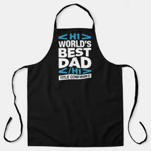 Werelds Beste Vader H1 HTML Code Grillen Schort