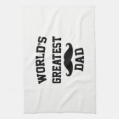 Werelds beste vader theedoek (Verticaal)