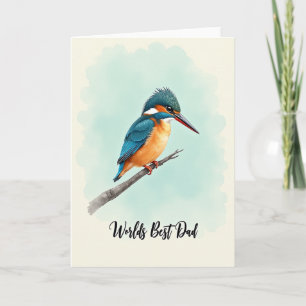Werelds Beste Vader Vogel Kunstkaart Kaart