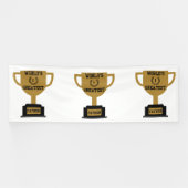 Werelds Beste Vaderdag 4x12 Vinyl Banner (Horizontaal)