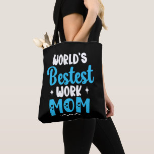 Werelds beste werk moeder geschenken voor de beste draagtas