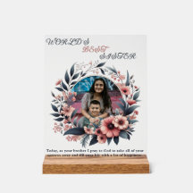 “Werelds Beste Zus” gepersonaliseerd