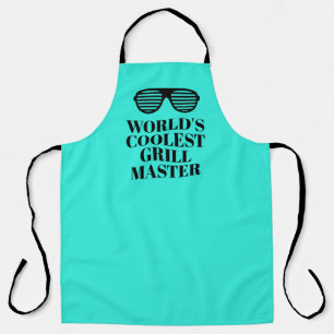 Werelds Coolste Grill Meester leuke BBQ schort voo