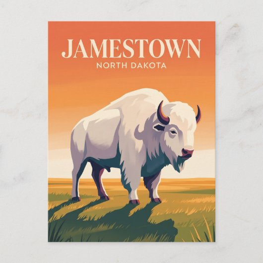 Werelds Grootste Buffel VS Briefkaart (Voorkant)