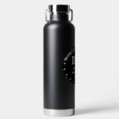 Wereld's Grootste Papa (op maat.) Geïsoleerde fles (Voorkant)