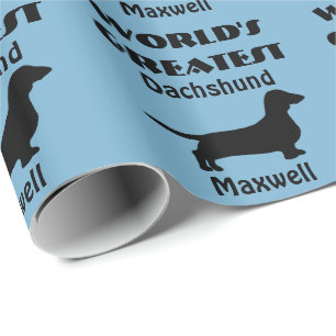 Werelds grootste teckel cadeaupapier