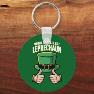 Werelds hoogste Leprechaun Grappige Ierse humor Sleutelhanger
