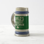 Werelds hoogste Leprechaun St. Patrick's Day Bierpul (Voorkant links)