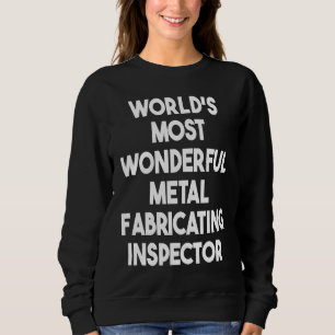 Werelds meest wonderbaarlijke inspecteur van metaa trui