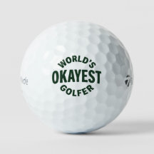 Werelds Oké Golfer Vintage Pro Shop Stijl