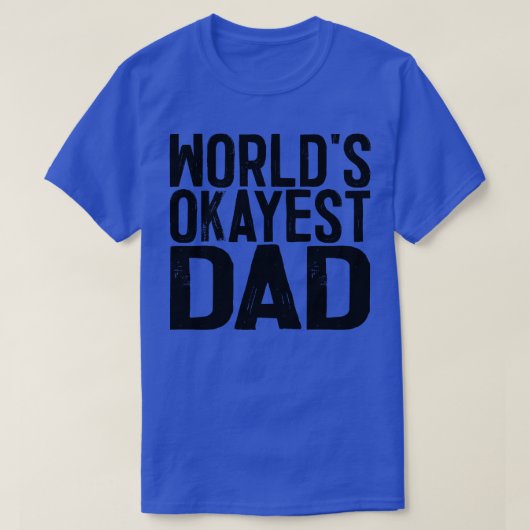 Werelds Okéste Papa 1 T-shirt (Design voorkant)