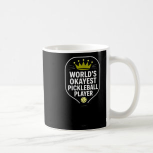Werelds okéste pickleball-speler grappige pickle b koffiemok