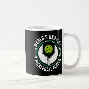 Werelds okéste pickleball-speler grappige pickle b koffiemok