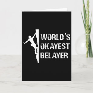 Werelds Okéste Zekerder Klimmen Wandelen Meisjes C Kaart