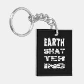 wereldschokkend sleutelhanger (Voorkant Links)