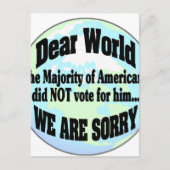 wereldsorry2 briefkaart (Voorkant)