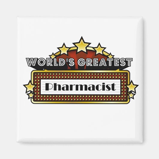 Wereldste apotheker magneet (Voorkant)