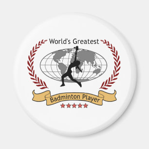 Wereldste Badminton Player (vrouwen) Magneet