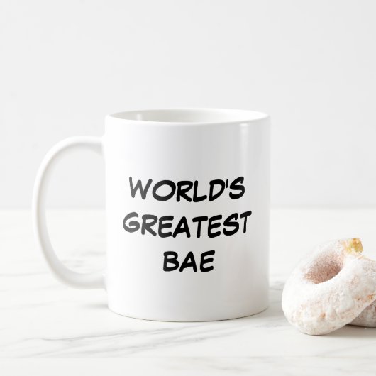 'Wereldste BAE'-Mok Koffiemok (Met donut)