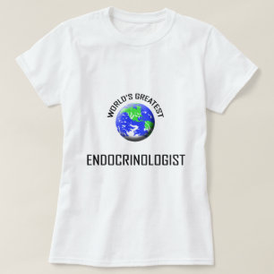 Wereldste endocrinoloog t-shirt