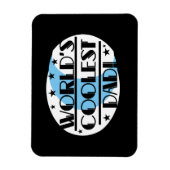 Wereldste pap-cadeautjes magneet (Verticaal)