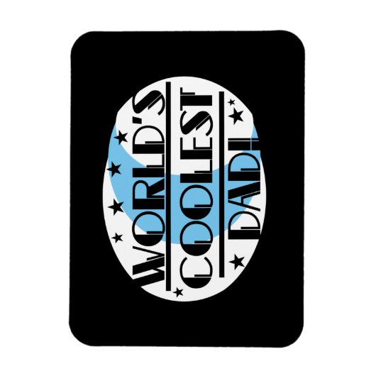 Wereldste pap-cadeautjes magneet (Verticaal)