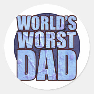 Wereldste paps stickers