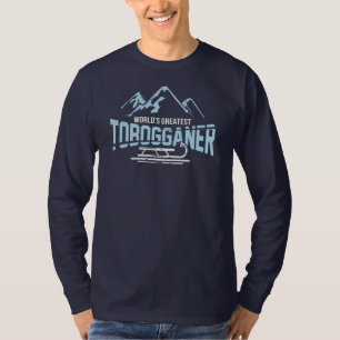 Wereldste Tobogganer Cute T-shirt