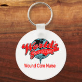 Wereldste Wondverzorgingsverpleegster Sleutelhanger (Voorkant)