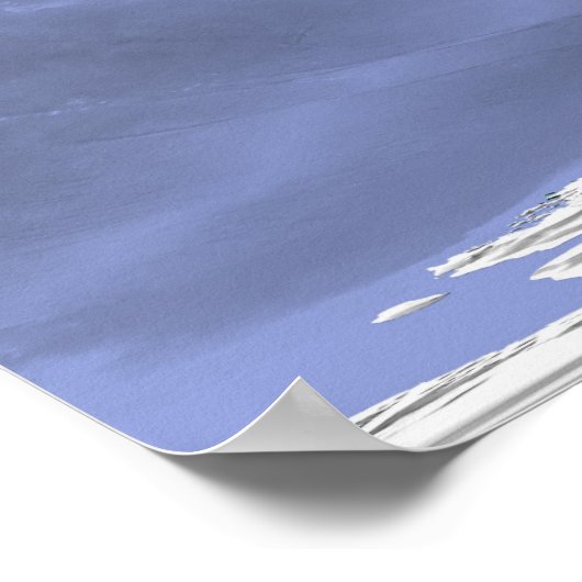 Wereldsteunkaart Poster (Hoek)