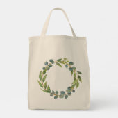 Wereldtaalkrans Tote Bag (Achterkant)