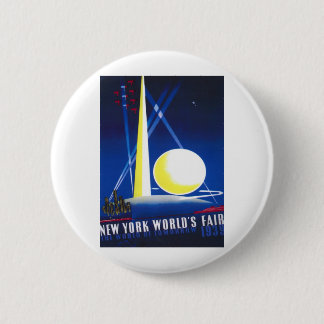 Wereldtentoonstelling New York 1939 Ronde Button 5,7 Cm