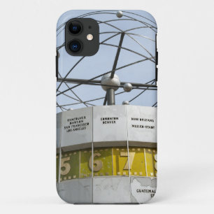 Wereldtijdklok in Berlijn iPhone 11 Hoesje