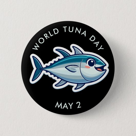 Wereldtonijndag Button (Voorkant)