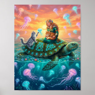 wereldtourschildpad  poster