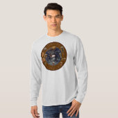 wereldtrommelcirkel t-shirt (Voorkant volledig)