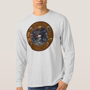 wereldtrommelcirkel t-shirt