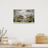 WereldUitzicht Poster (Keuken)