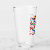 Wereldvlaggen Glas (Rechts)
