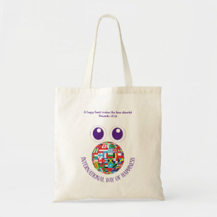 Wereldvlaggen HAPPINESS Tote Bag