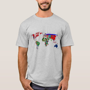 Wereldvlaggen T-shirt