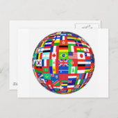 WERELDVLAKKEN BRIEFKAART (Voorkant / Achterkant)