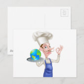 Wereldvoedselschef Briefkaart (Voorkant / Achterkant)