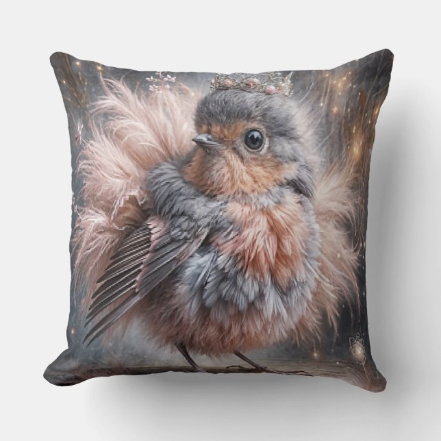 wereldvogel kussen (Voorkant)