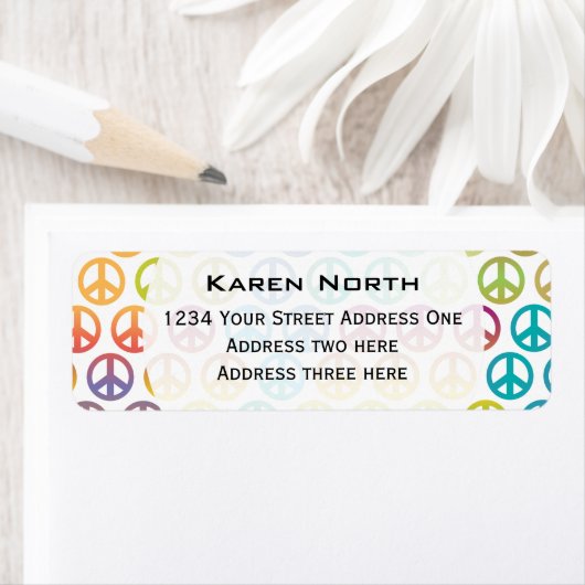 Wereldvrede Etiket (Insitu)